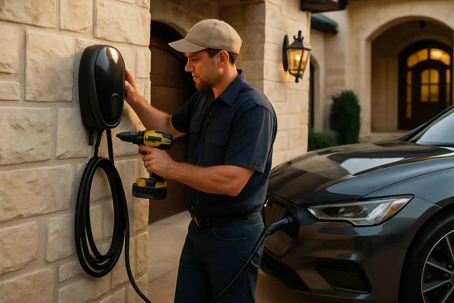 EV Charger Installation Contractor in Fredericksburg TX