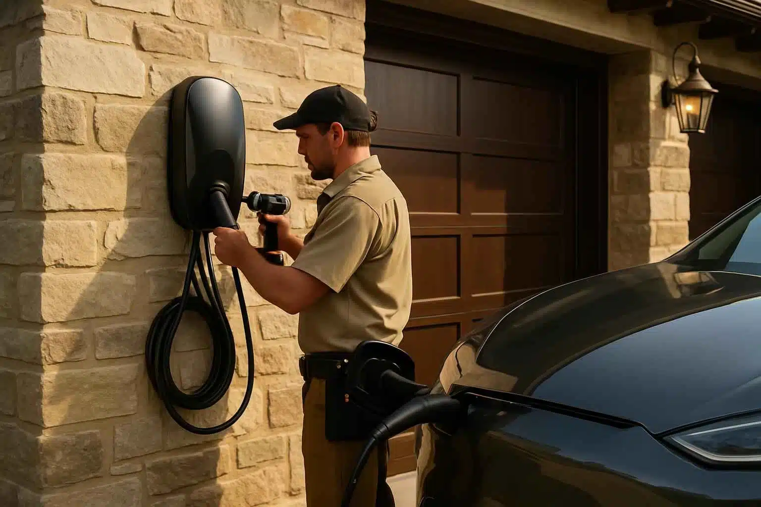 EV Charger Installation Contractor in Hye TX