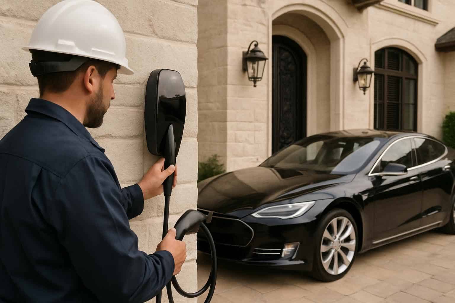 Electrical Contractor In Willow City TX EV Charger Installation Contractor in Willow City TX