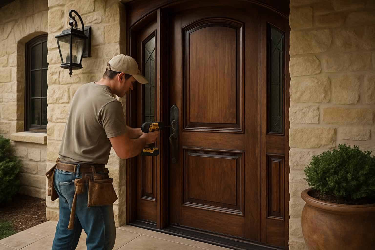 Custom Door Installation Contractor In Luckenbach TX Exterior Door Installer in Luckenbach TX