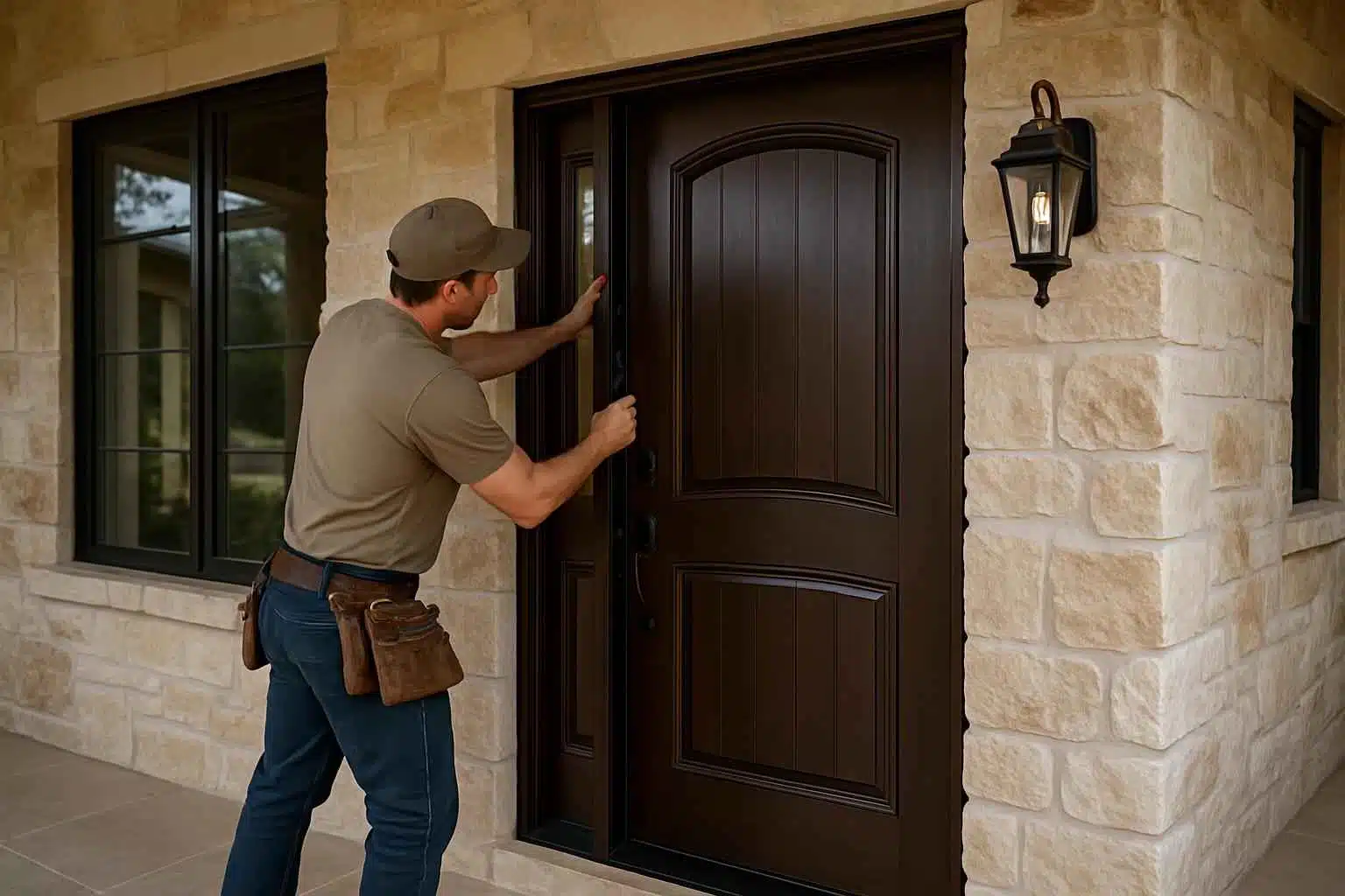 Custom Door Installation Contractor In Willow City TX Exterior Door Installer in Willow City TX