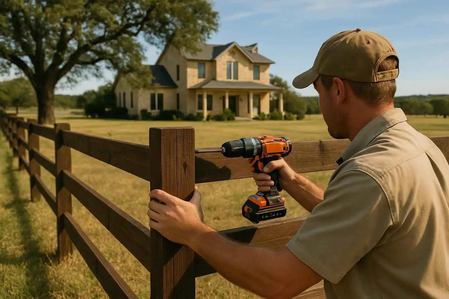 Fence Repair Service in Luckenbach TX