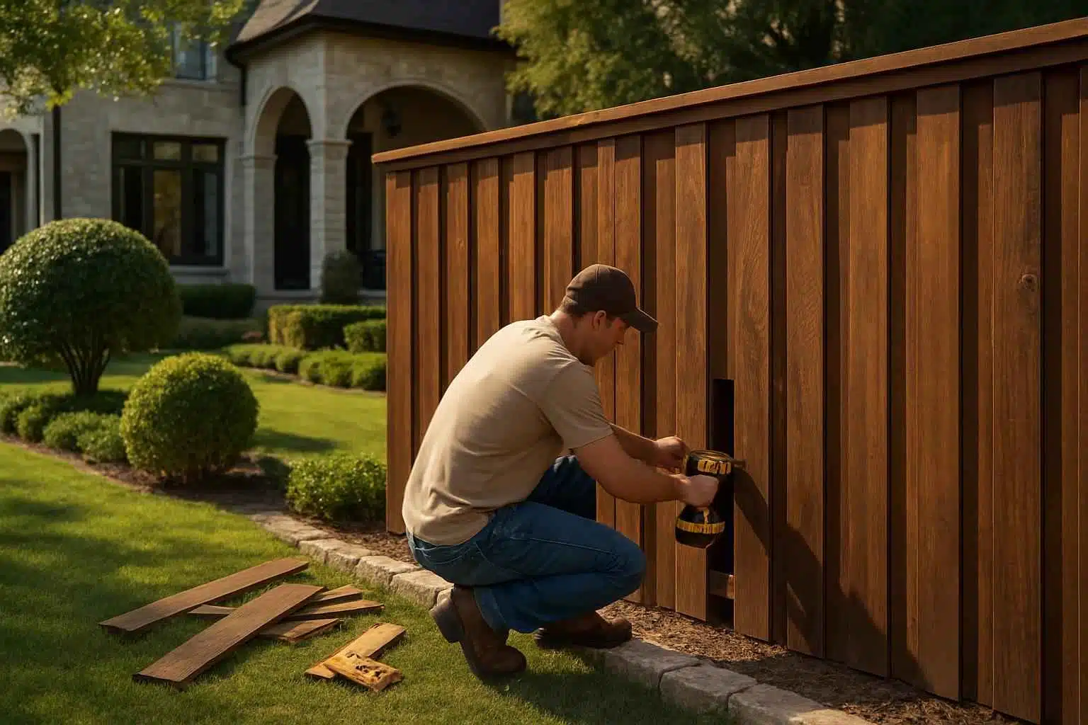 Fence Repair Service in Willow City TX