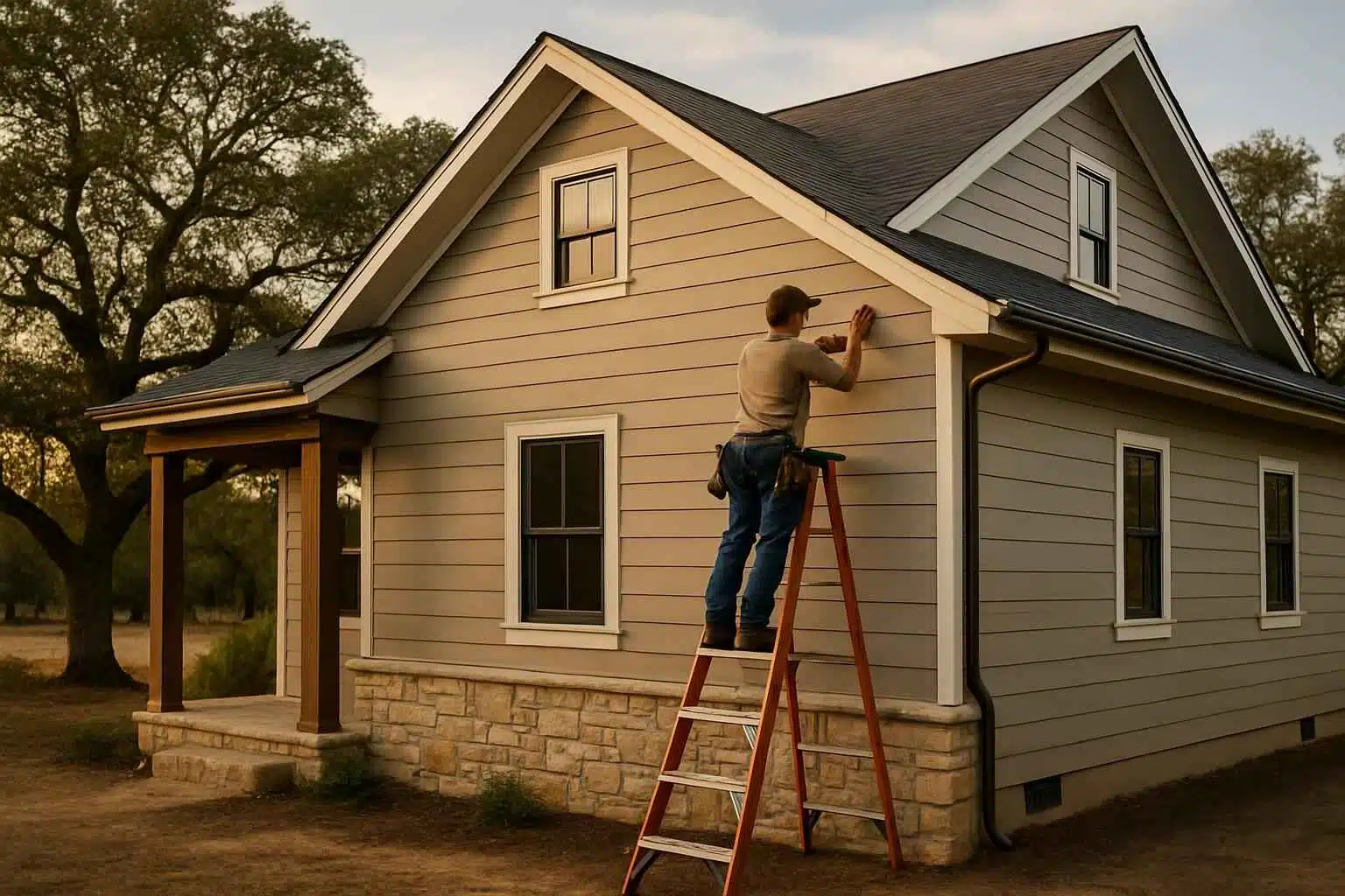 Fiber Cement Siding Installer in Luckenbach TX