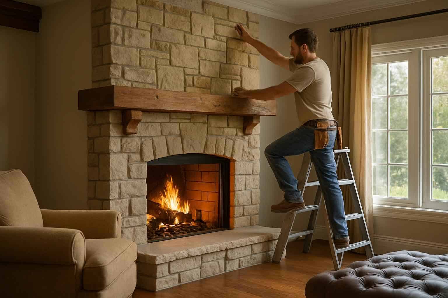 Masonry Contractor In Luckenbach TX Fireplace Chimney Masonry Contractor in Luckenbach TX