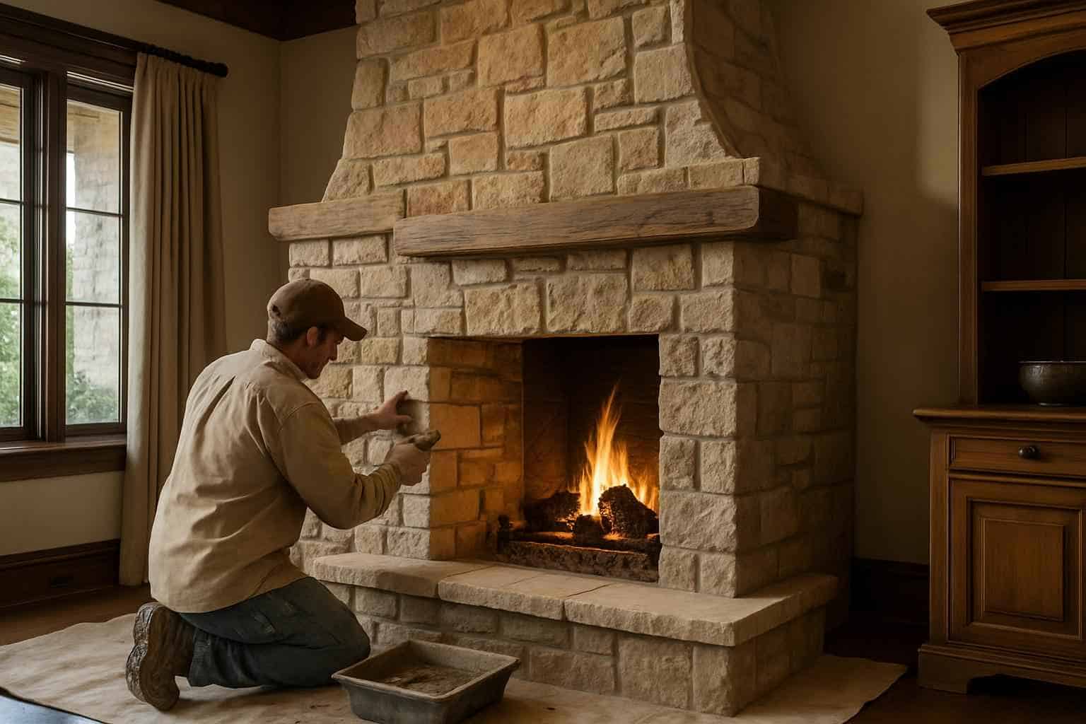 Masonry Contractor In Stonewall TX Fireplace Chimney Masonry Contractor in Stonewall TX