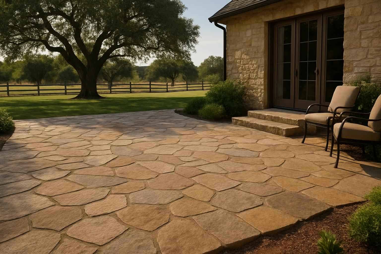 Patio Construction Contractor In Luckenbach TX Flagstone Patio Installer in Luckenbach TX