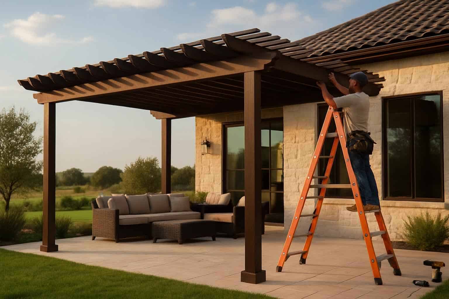 Pergola Contractor In Willow City TX Freestanding Pergola Installer in Willow City TX