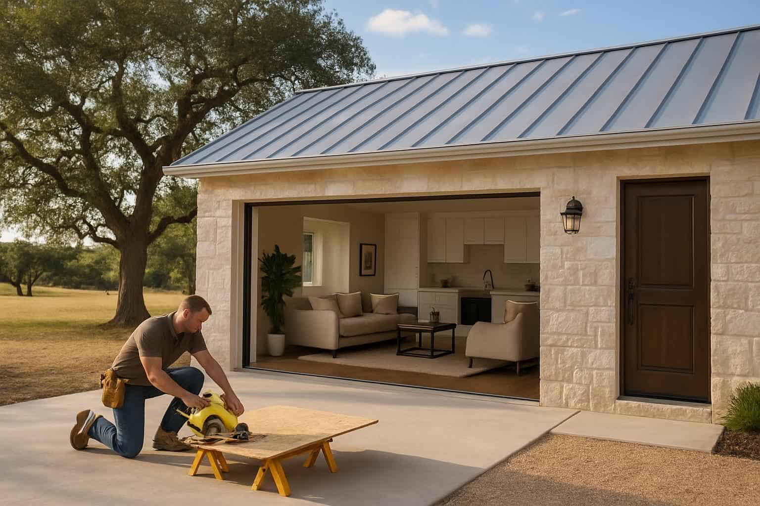 Home Remodeling Contractor In Luckenbach TX Garage Conversion Contractor in Luckenbach TX