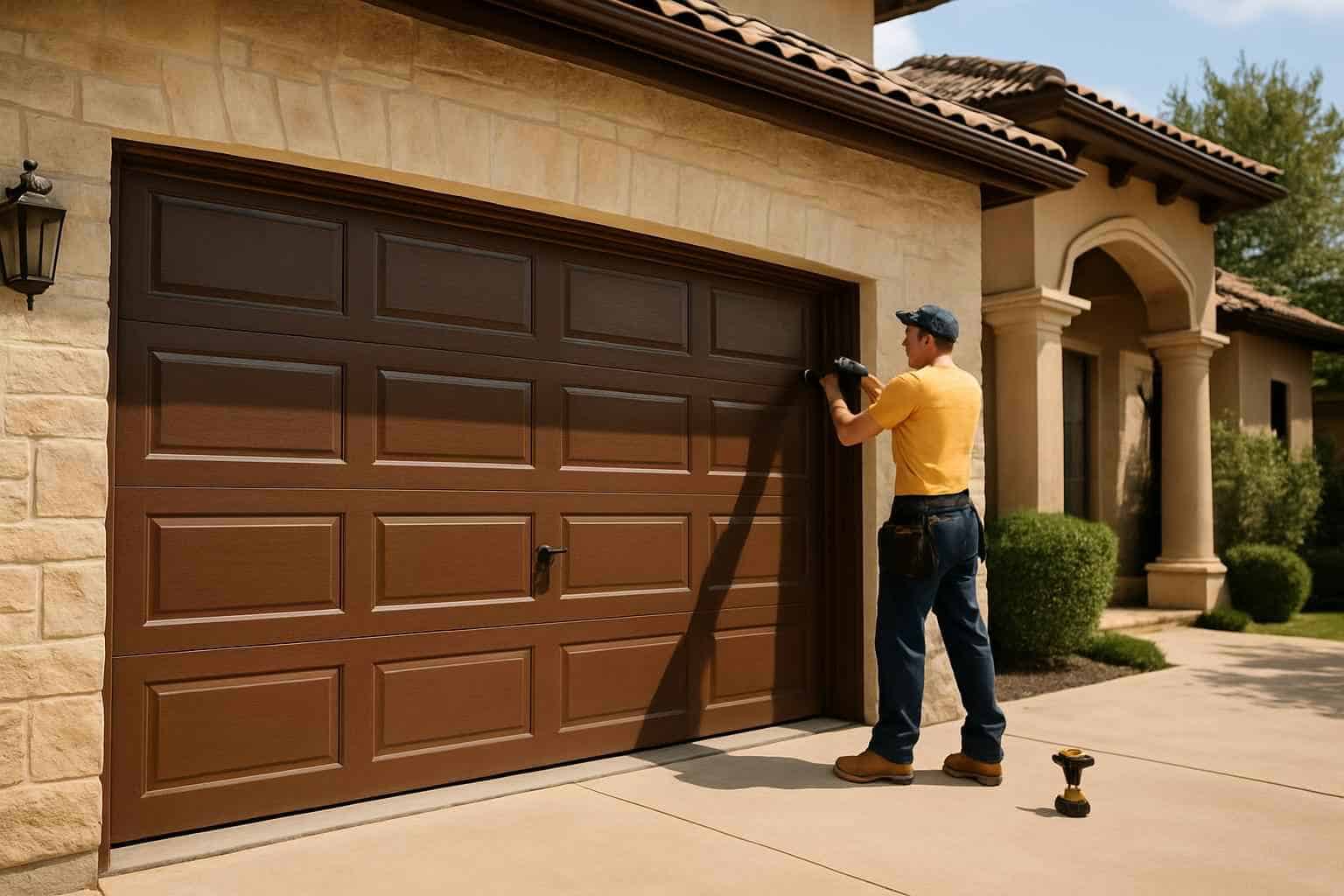 Garage Door Installation Contractor In Fredericksburg TX Garage Door Installer for Steel Doors in Fredericksburg TX