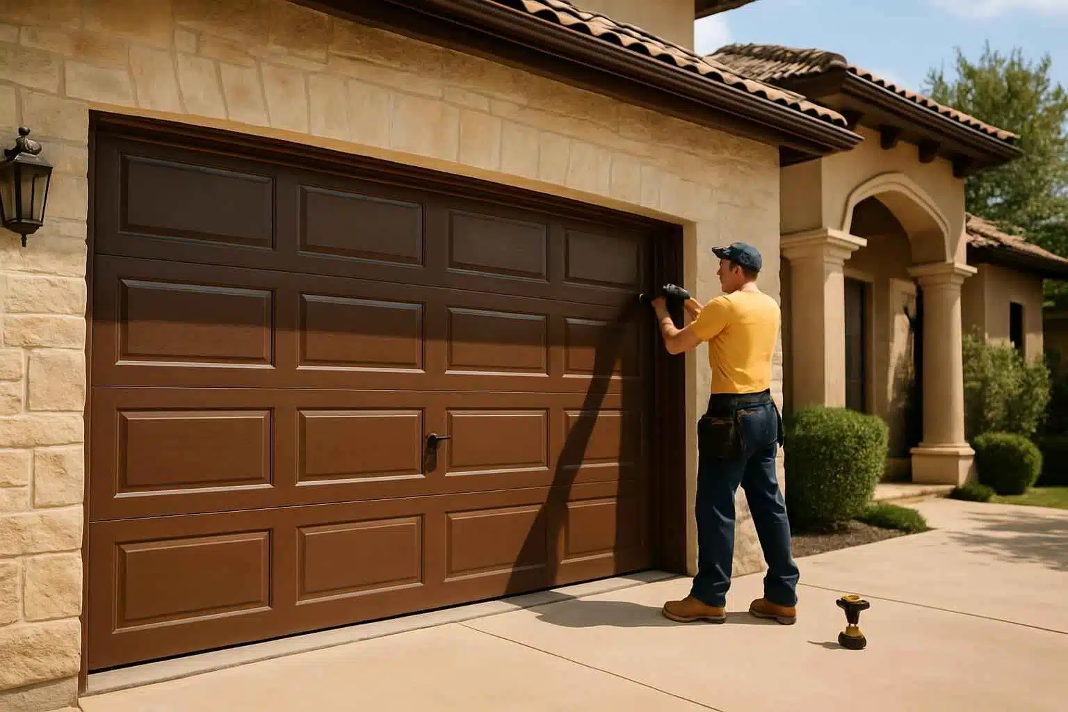 Garage Door Installer for Steel Doors in Fredericksburg TX