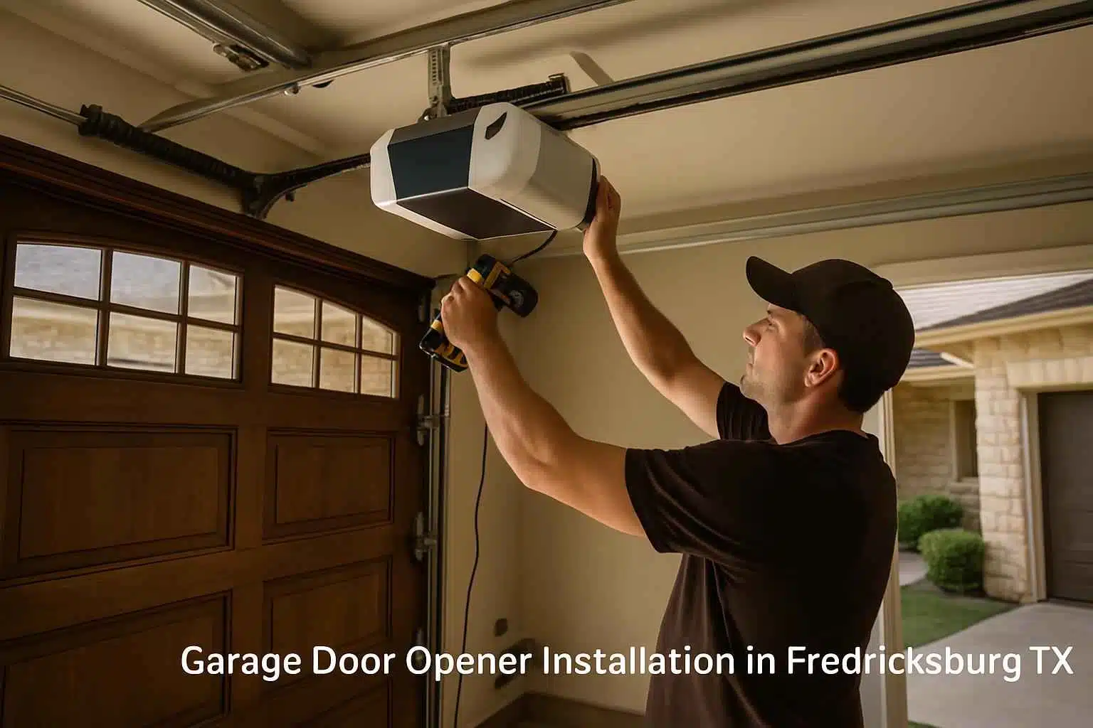Garage Door Opener Installation in Fredericksburg TX