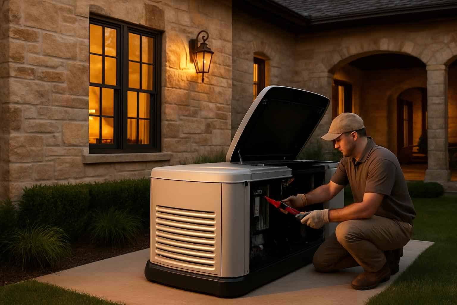 Electrical Contractor In Willow City TX Generator Installation Contractor in Willow City TX