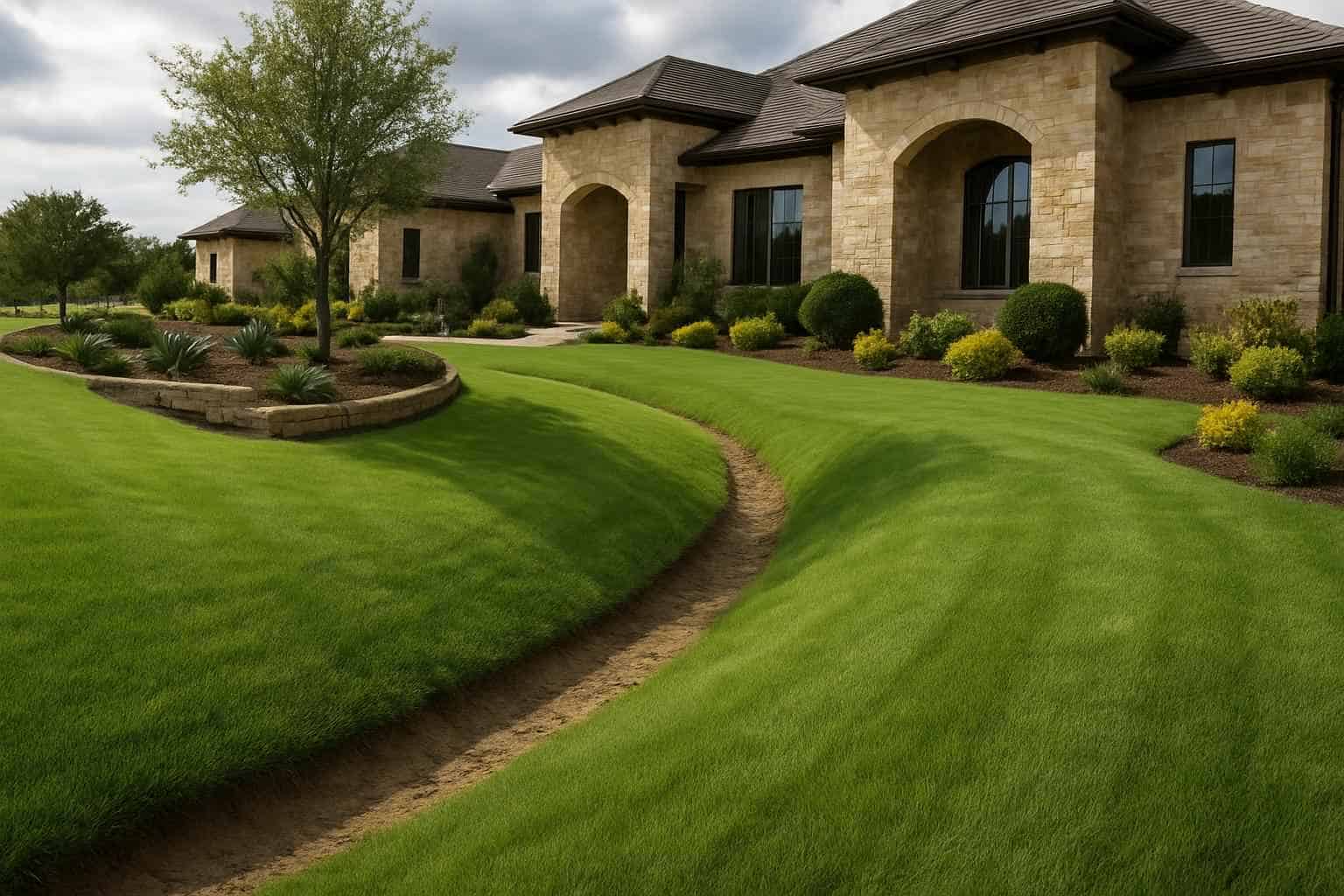 Drainage Solutions Contractor In Fredericksburg TX Grading Swale Contractor in Fredericksburg TX