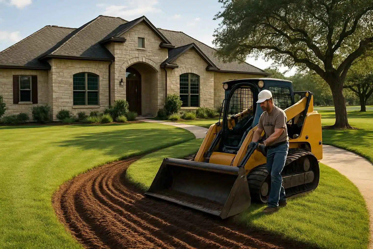 Grading Swale Contractor in Willow City TX