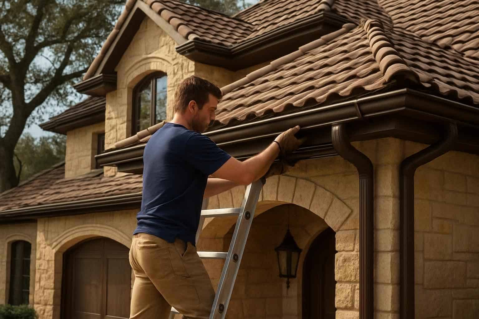 Gutter Repair Service in Luckenbach TX