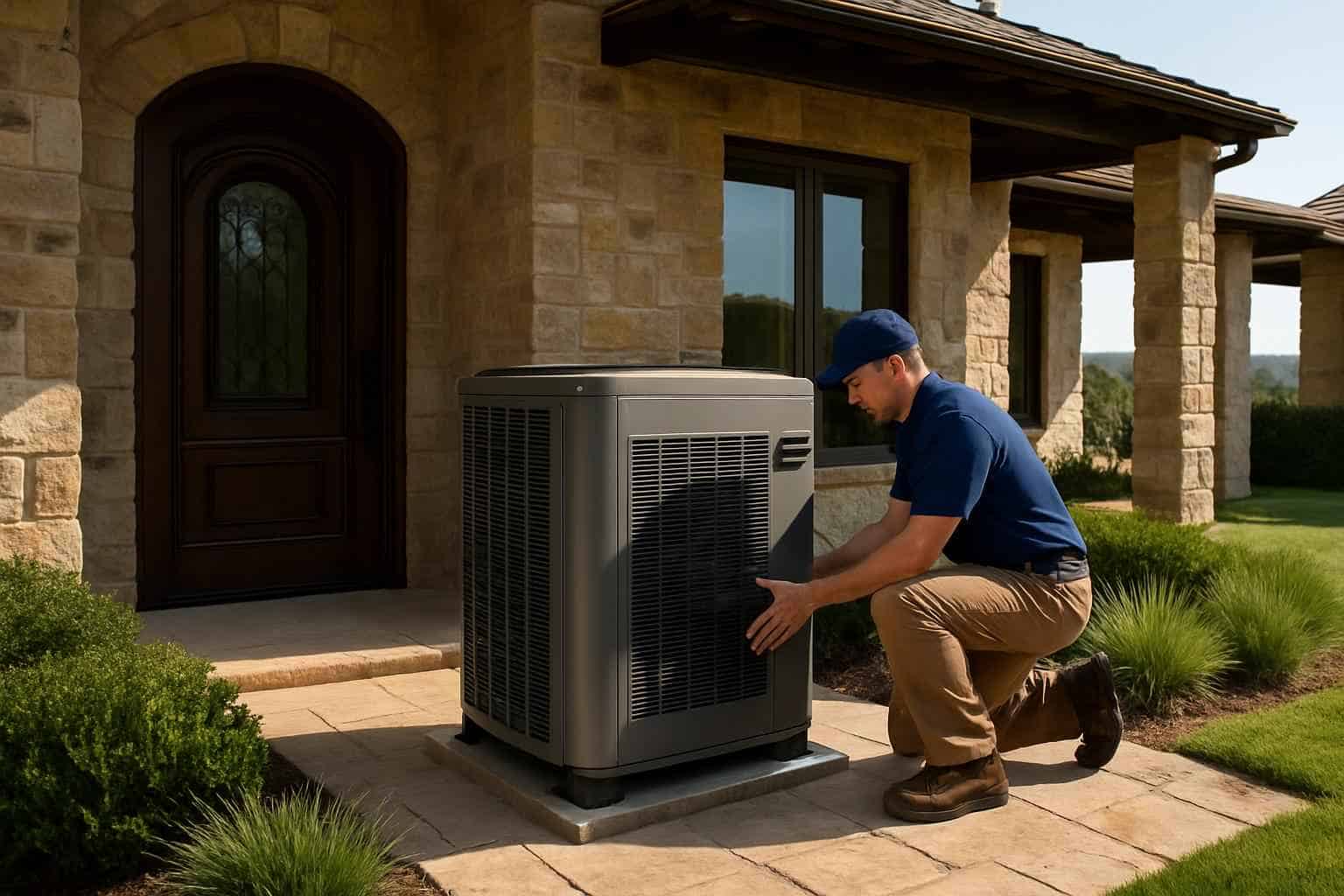 HVAC Contractor In Hye TX Heat Pump Installation Contractor in Hye TX