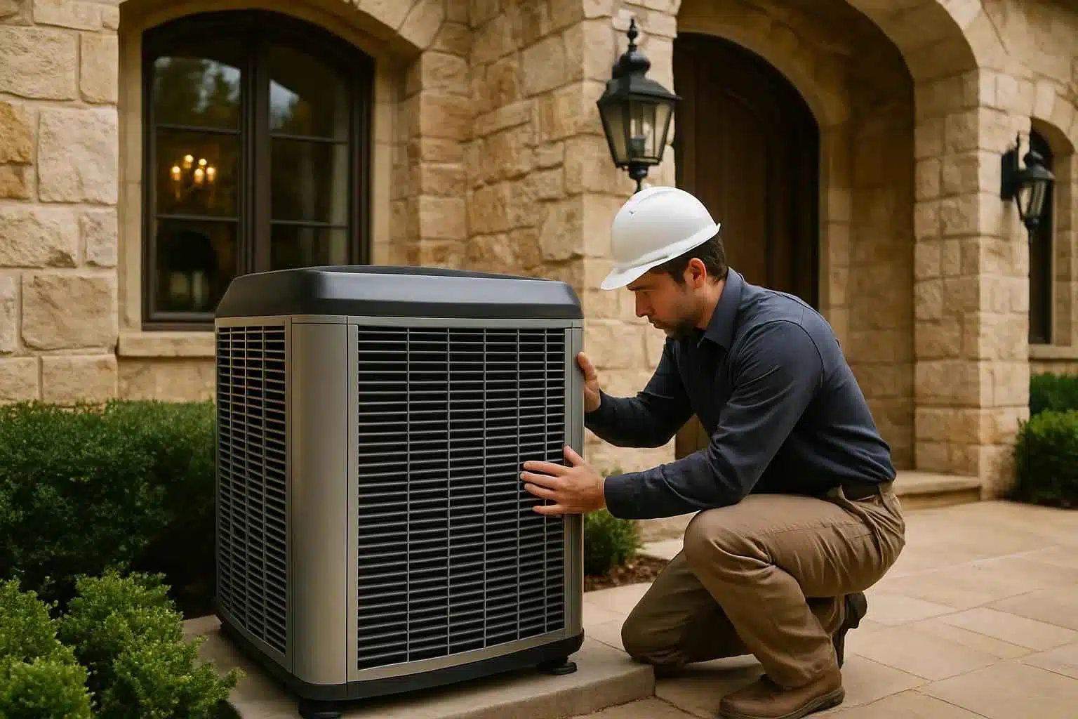 Heat Pump Installation Contractor in Stonewall TX
