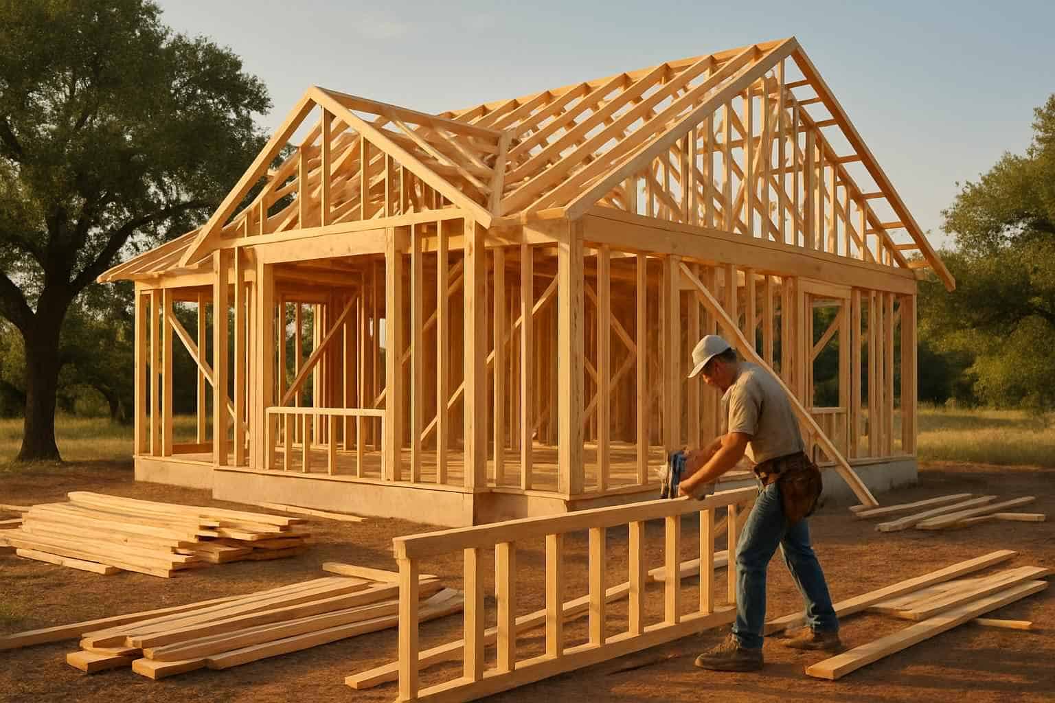 House Framing Contractor in Stonewall TX