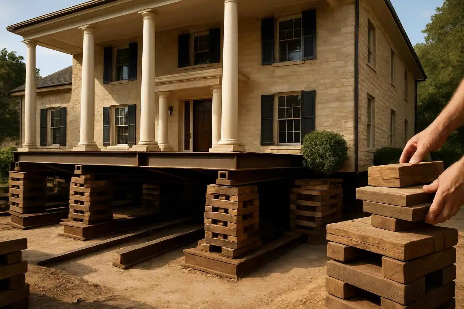 House Lifting Shimming Contractor in Fredericksburg TX