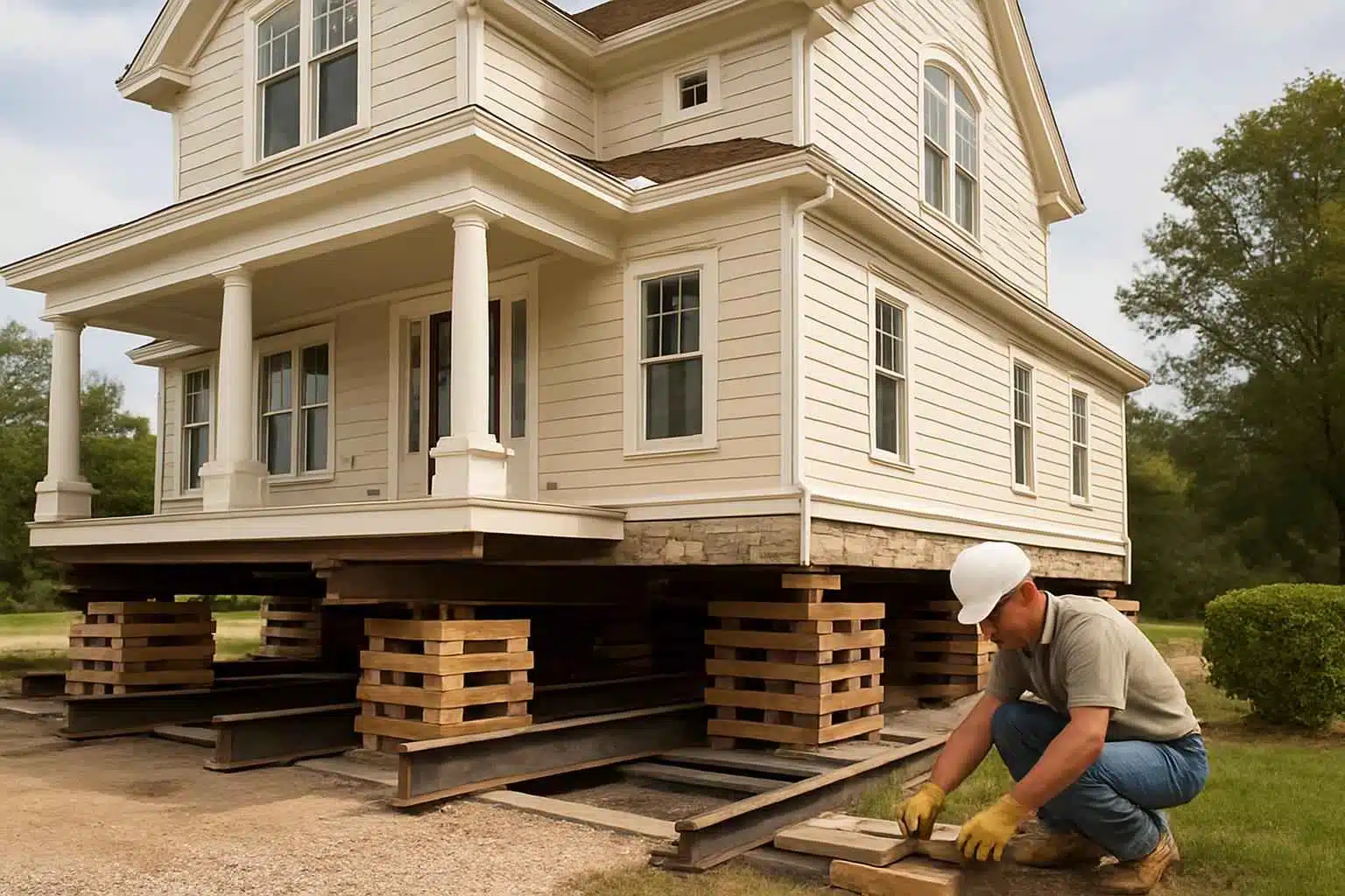House Lifting Shimming Contractor in Luckenbach TX