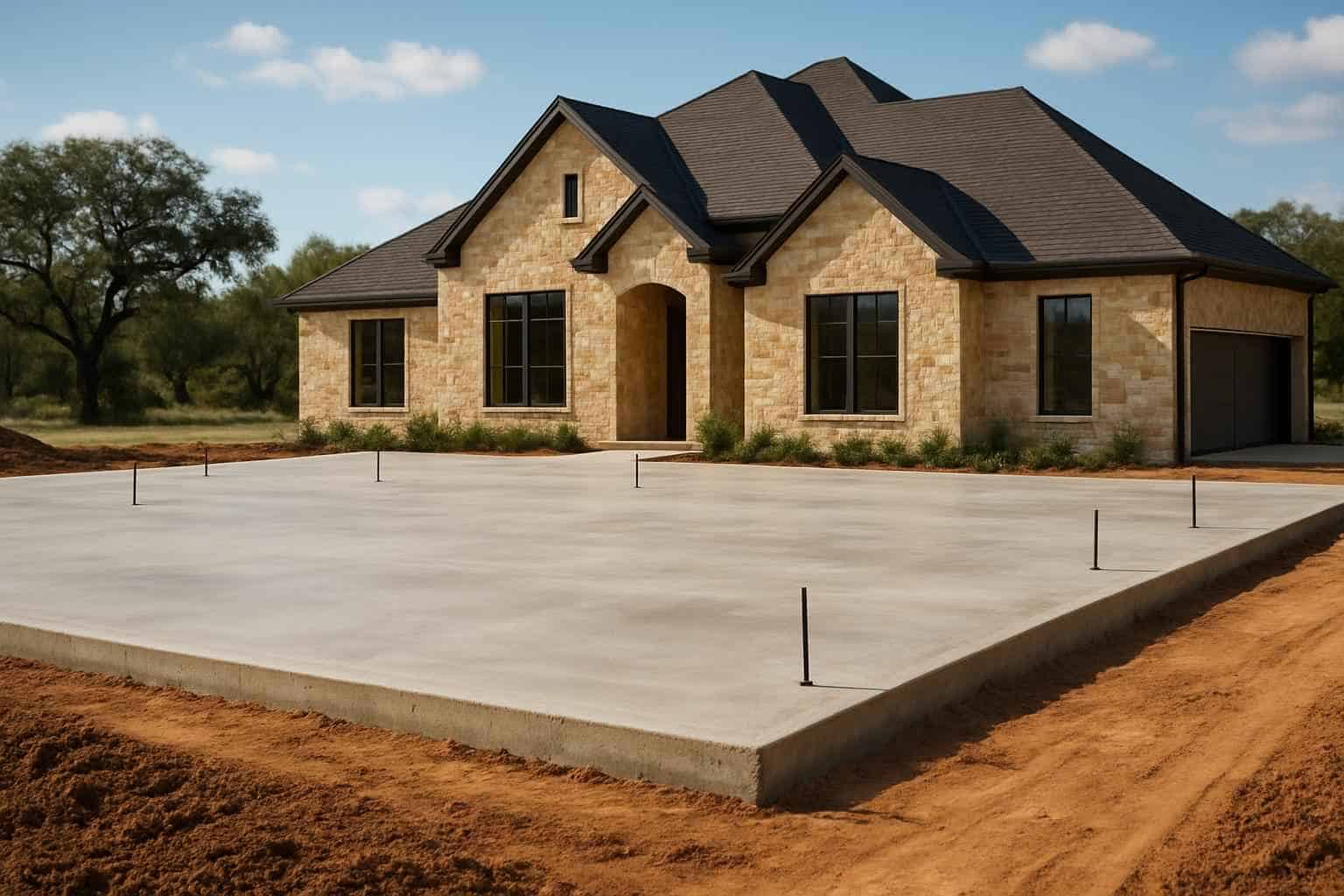 House Slab Foundation Contractor in Stonewall TX