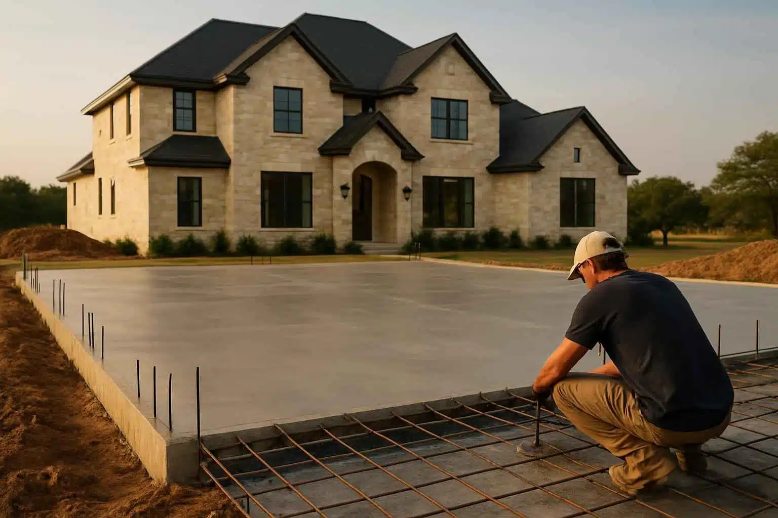House Slab Foundation Contractor in Willow City TX