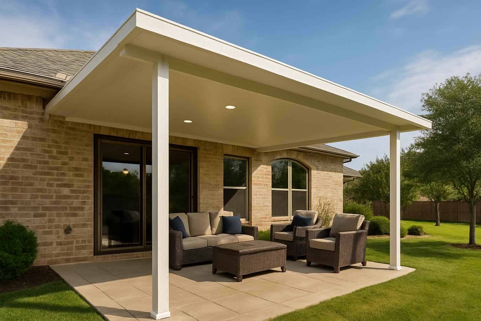 Patio Cover Installation Contractor In Fredericksburg TX Insulated Patio Cover Installation in Fredericksburg TX