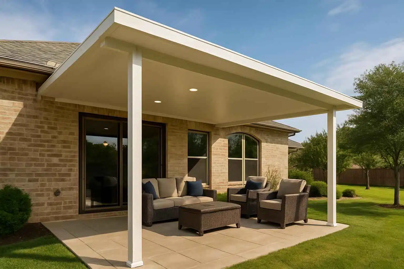 Insulated Patio Cover Installation in Fredericksburg TX