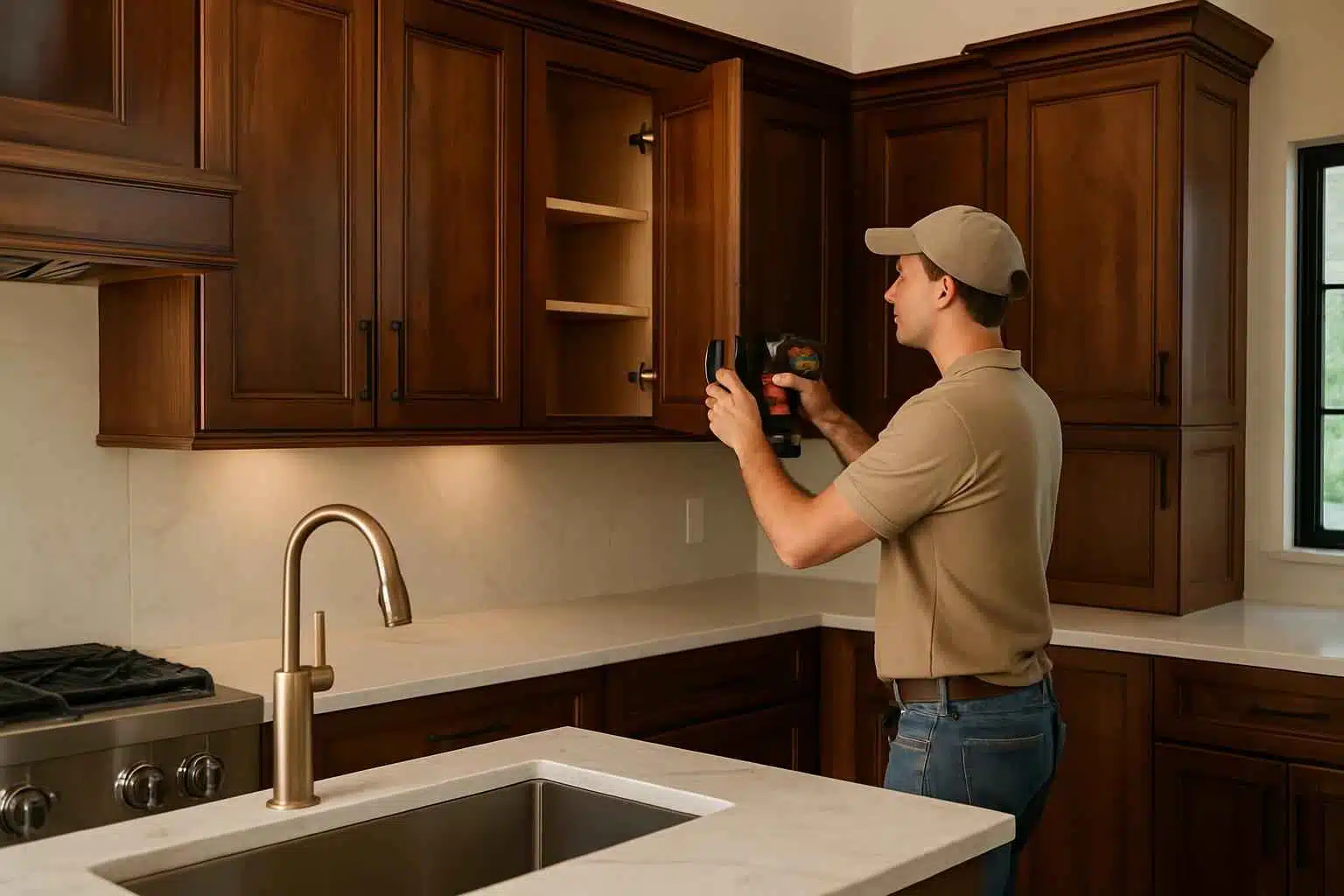 Kitchen Cabinet Installer in Hye TX