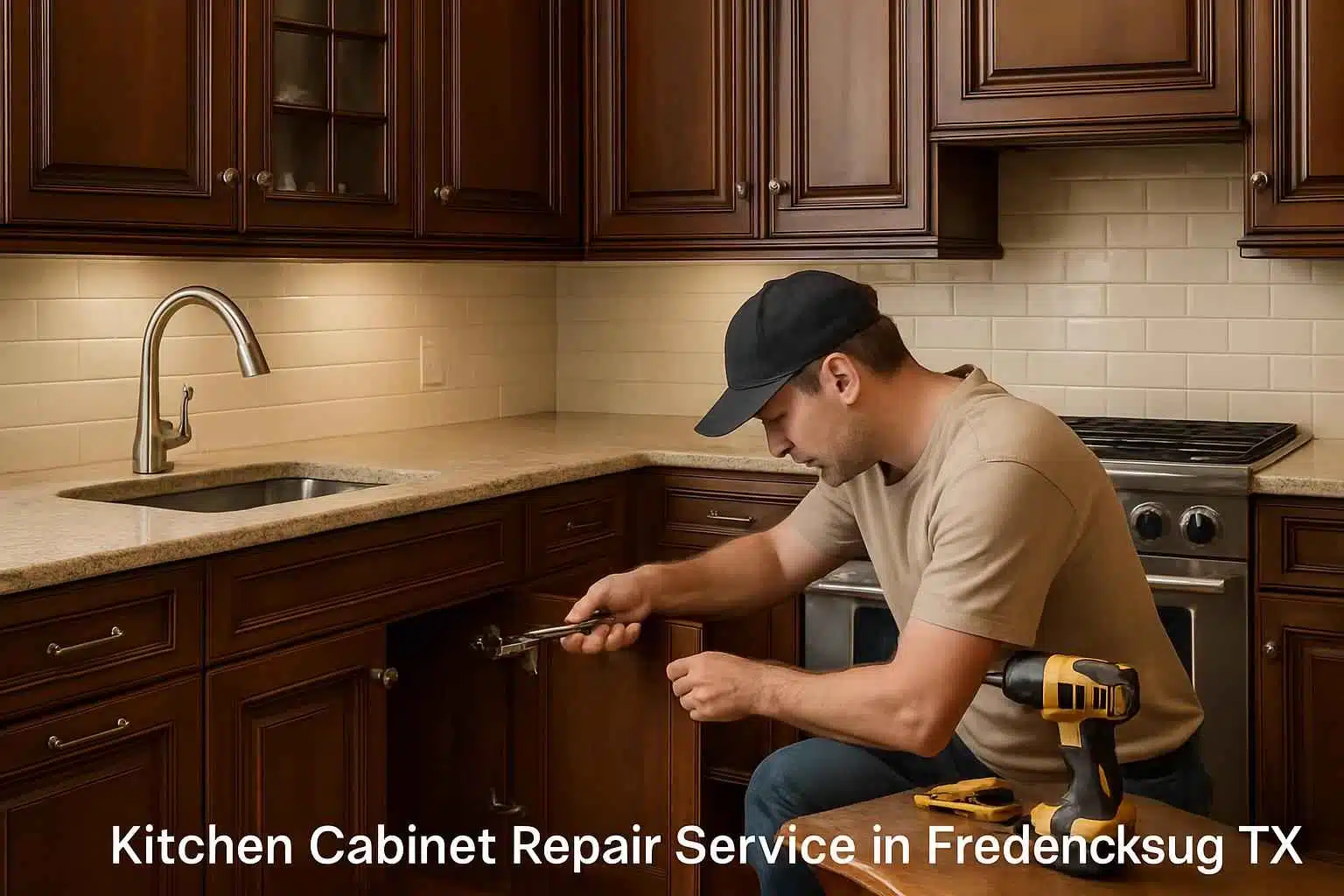 Kitchen Cabinet Repair Service in Fredericksburg TX