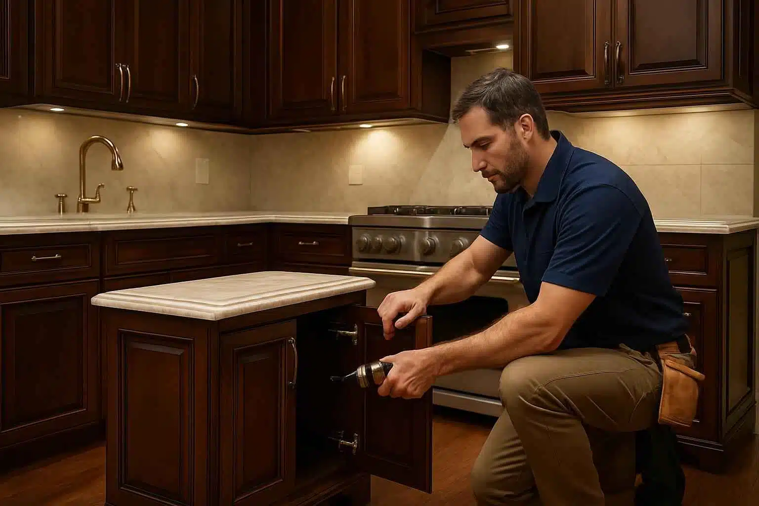 Kitchen Cabinet Repair Service in Stonewall TX