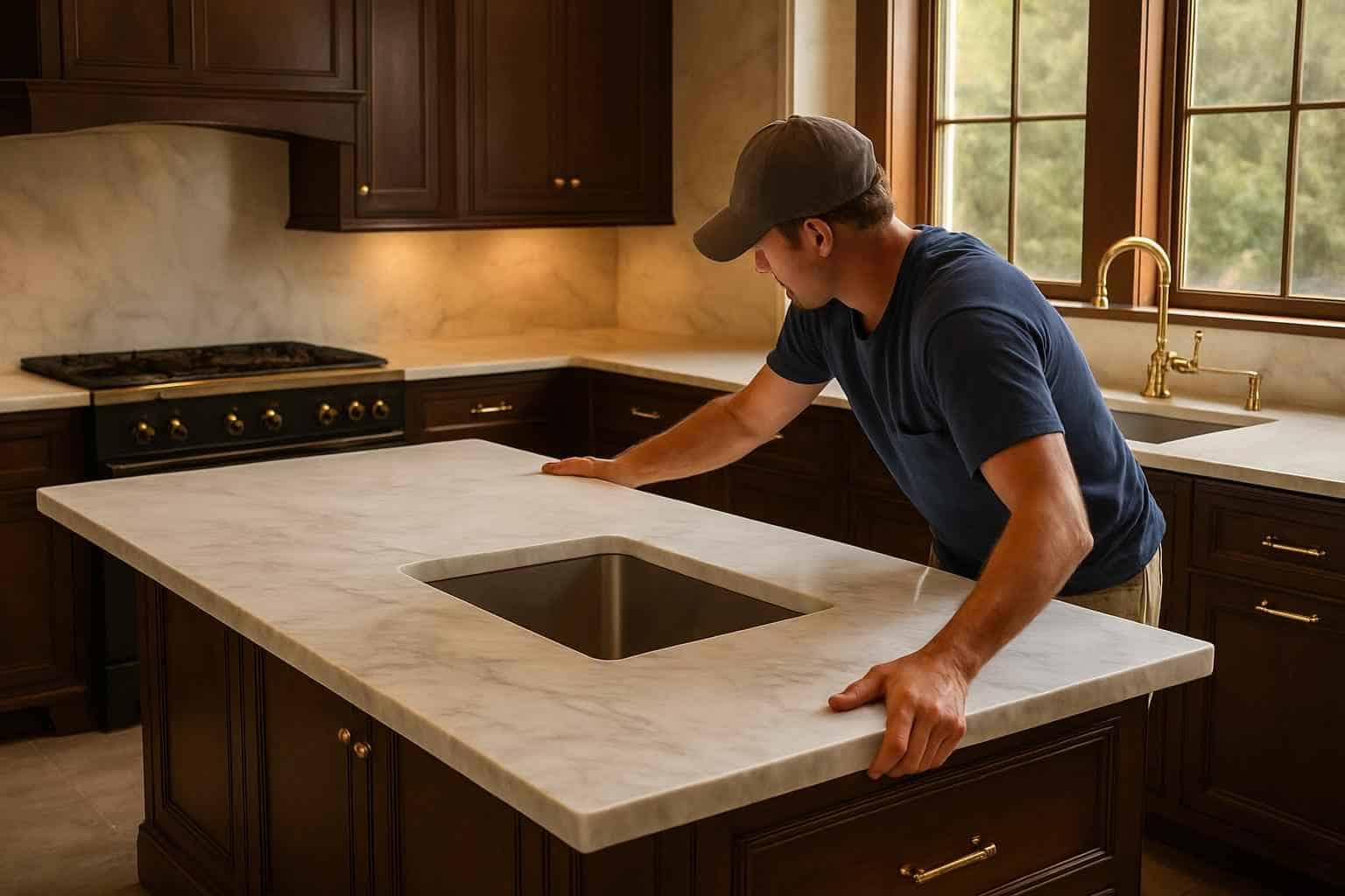 Kitchen Countertop Installation Service in Luckenbach TX