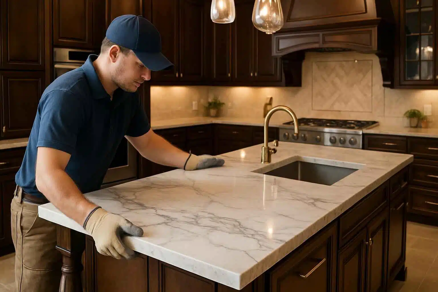 Kitchen Countertop Installation Service in Willow City TX