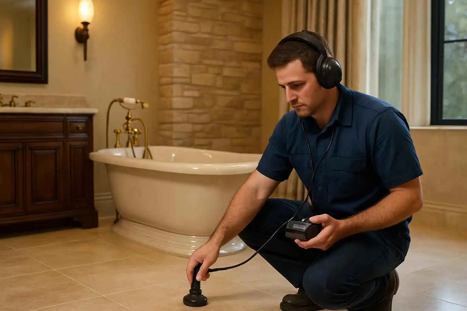 Leak Detection Service in Stonewall TX