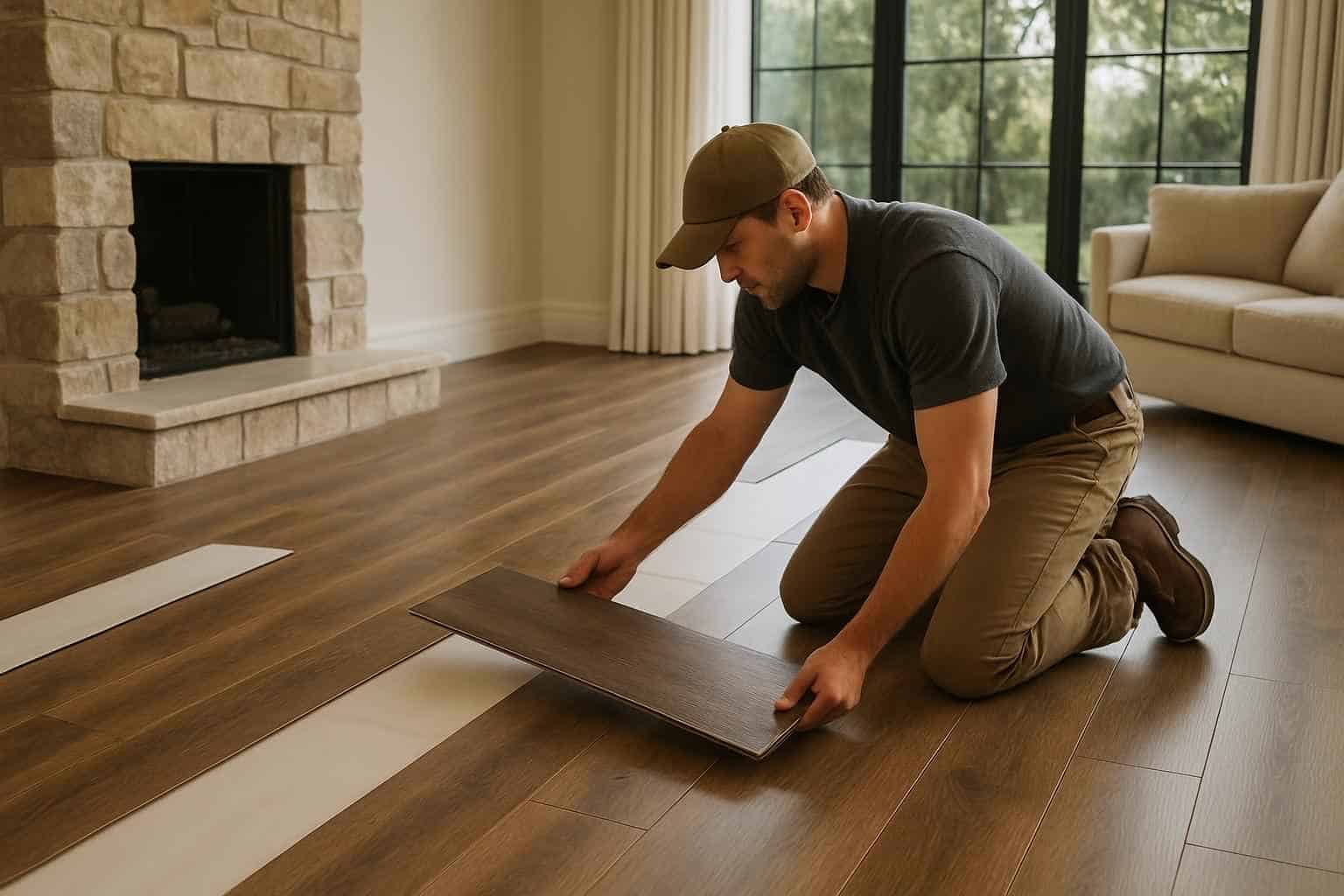Flooring Installation Contractor In Stonewall TX Luxury Vinyl Plank Installer in Stonewall TX
