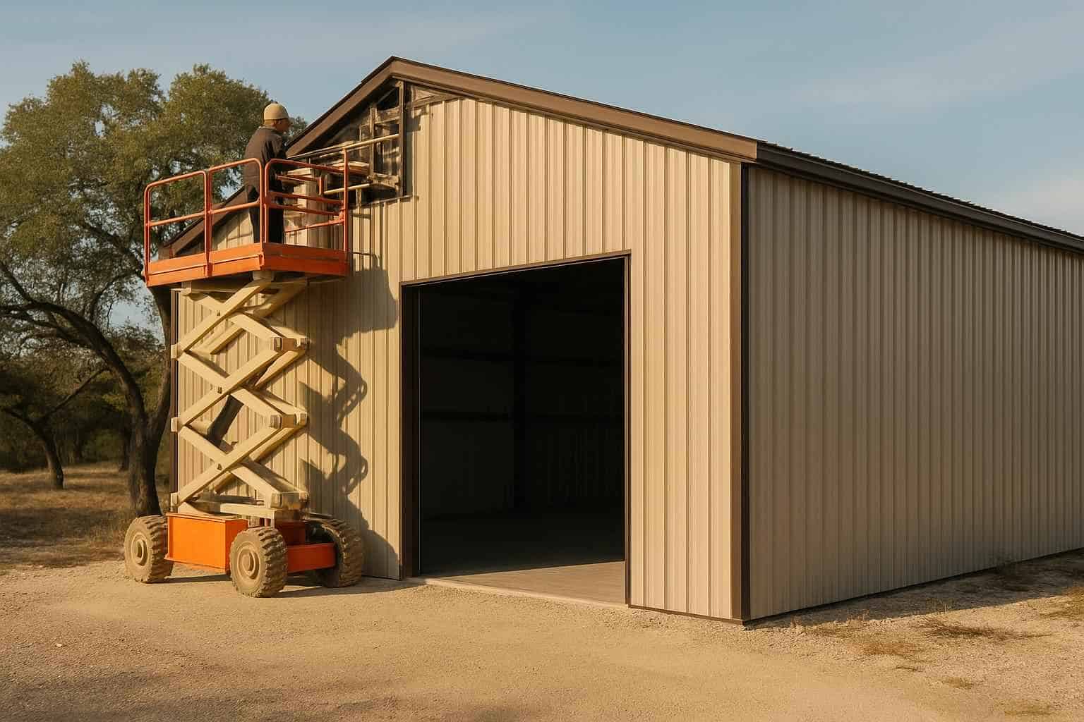 Metal Building Construction Contractor In Fredericksburg TX Metal Building Repair Service in Fredericksburg TX
