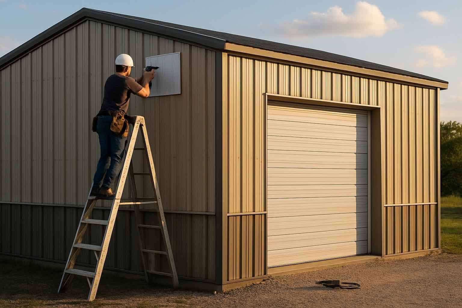 Metal Building Construction Contractor In Willow City TX Metal Building Repair Service in Willow City TX