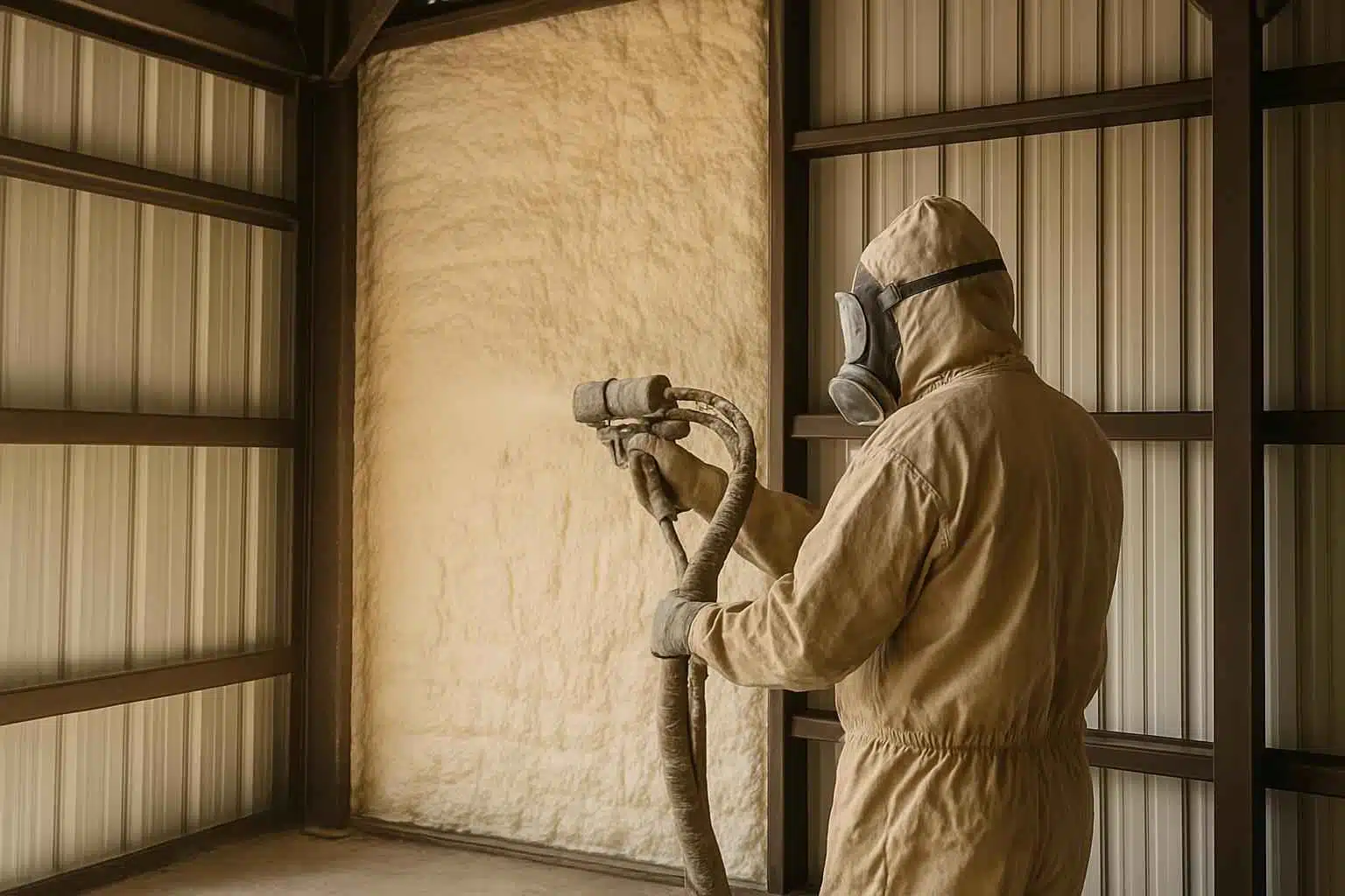Metal Building Spray Foam Contractor in Fredericksburg TX