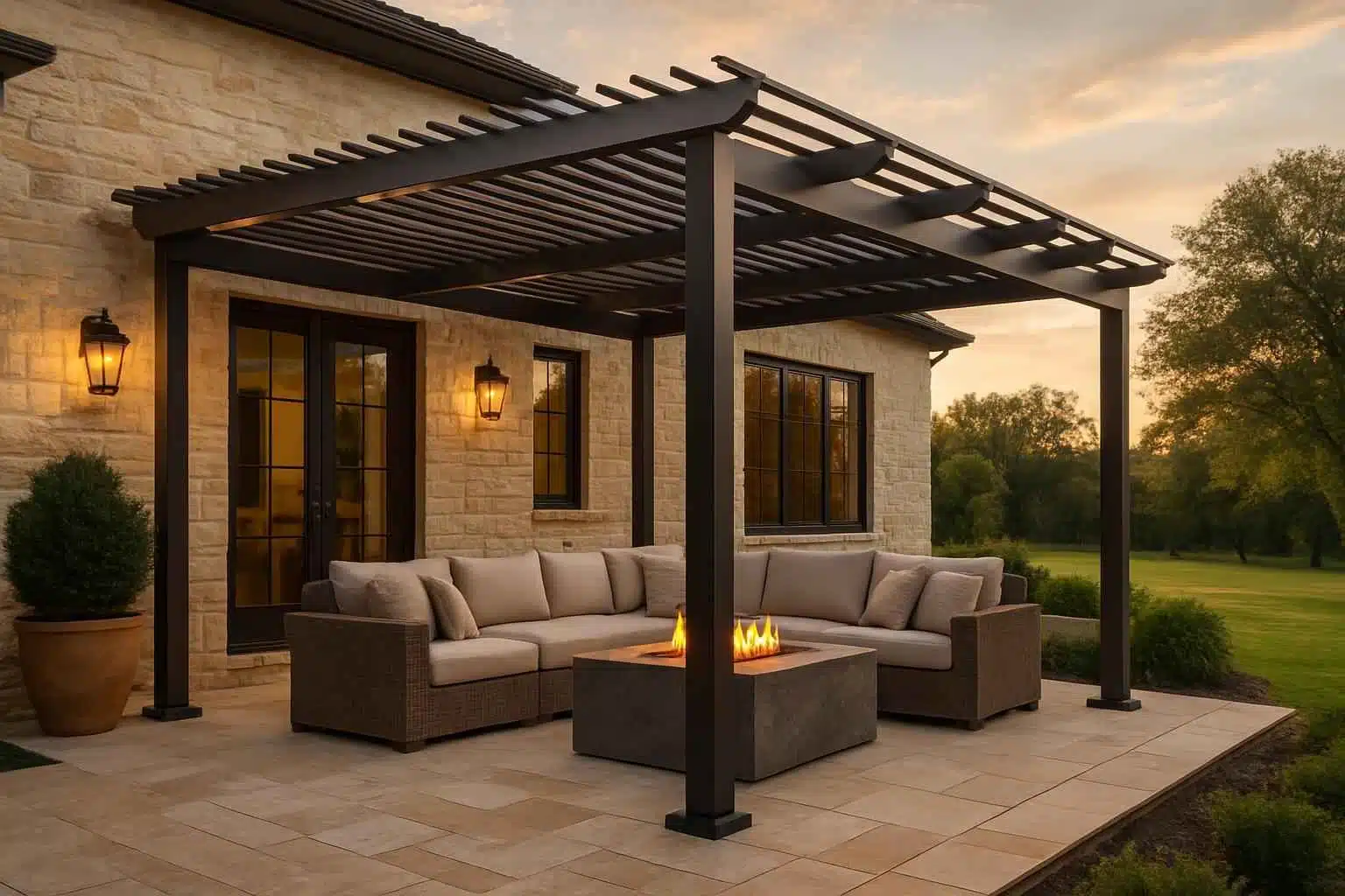 Metal Pergola Builder in Fredericksburg TX