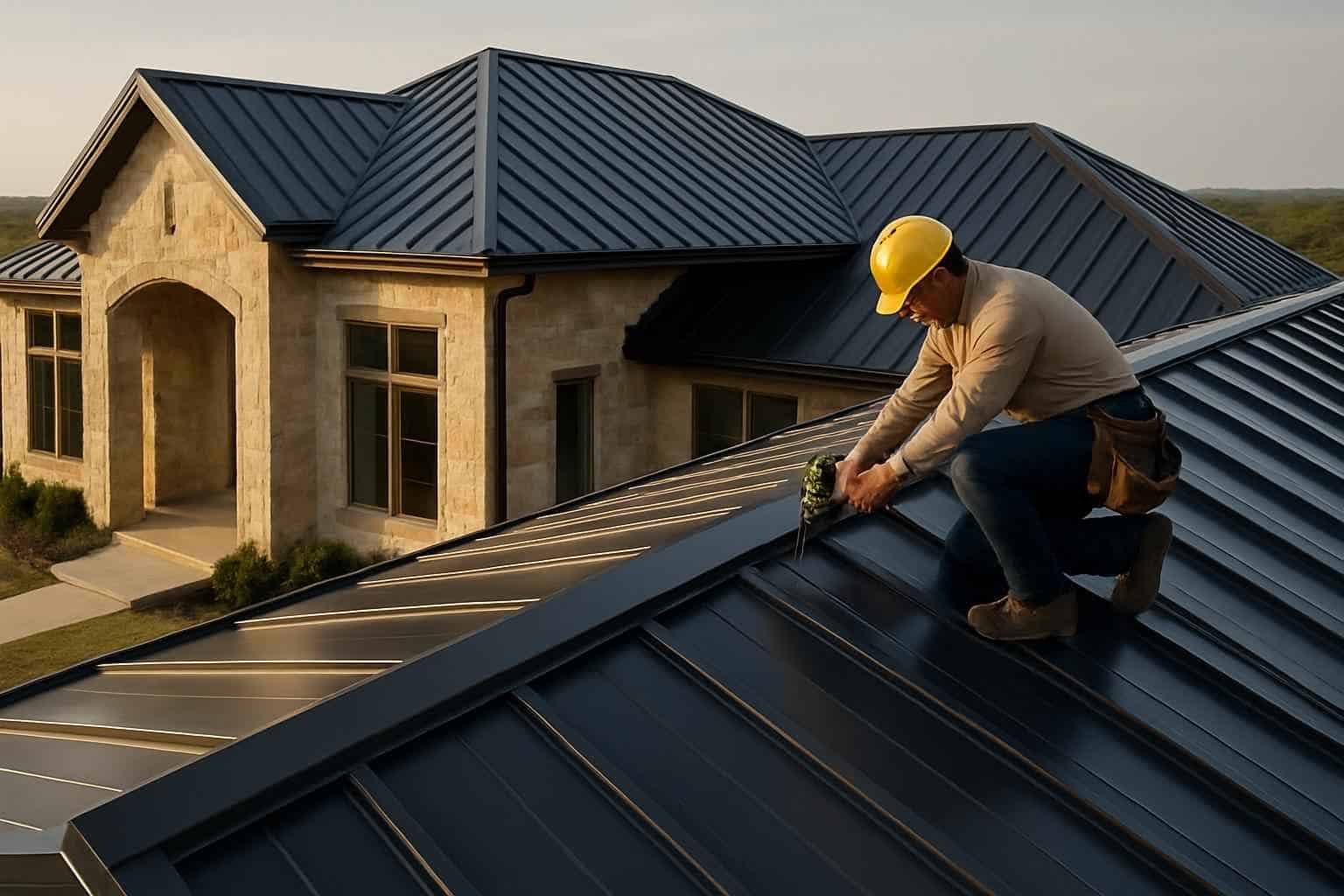 Metal Building Construction Contractor In Fredericksburg TX Metal Roof Installation Service in Fredericksburg TX