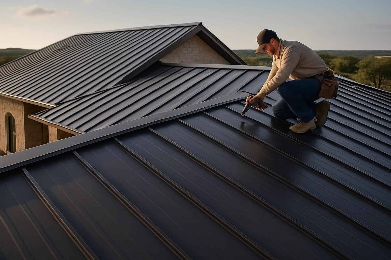 Metal Building Construction Contractor In Willow City TX Metal Roof Installation Service in Willow City TX