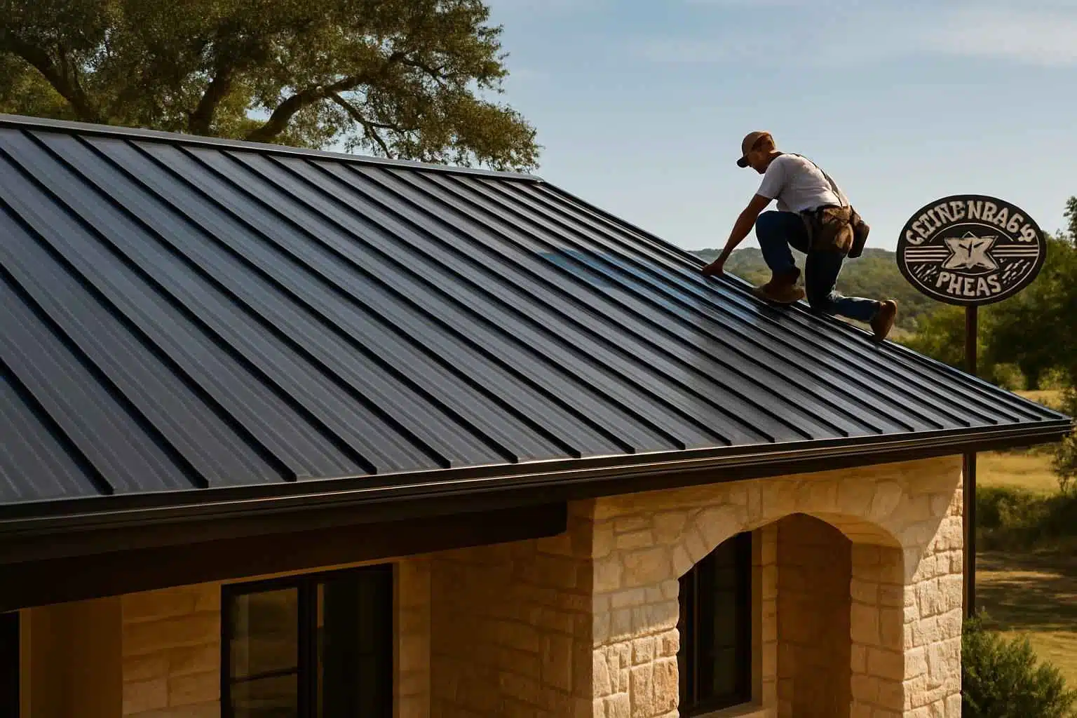 Roofing Contractor In Luckenbach TX Metal Roofing Contractor in Luckenbach TX