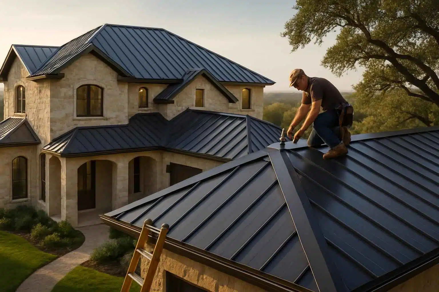 Metal Roofing Contractor in Willow City TX