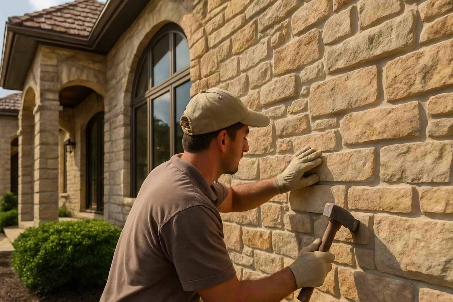 Stone Contractor In Fredericksburg TX Natural Stone Siding Contractor in Fredericksburg TX