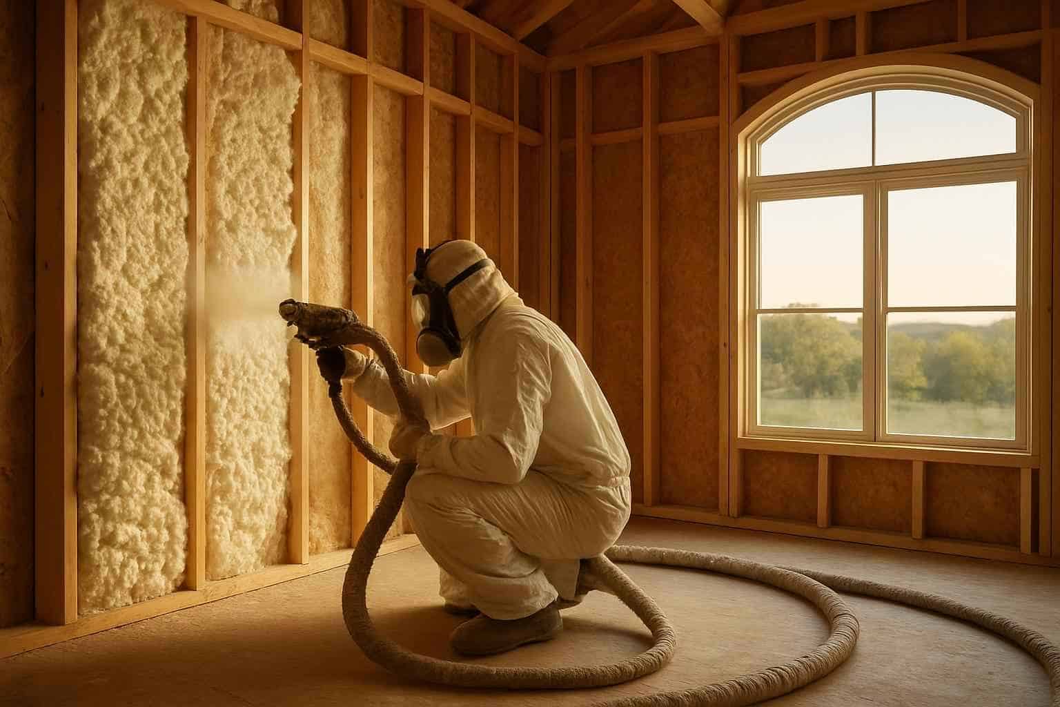 Spray Foam Insulation Contractor In Fredericksburg TX Open Cell Spray Foam Company in Fredericksburg TX