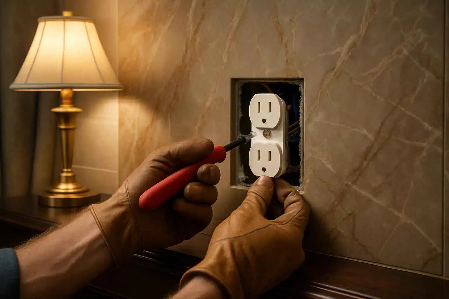 Outlet Repair Service in Stonewall TX