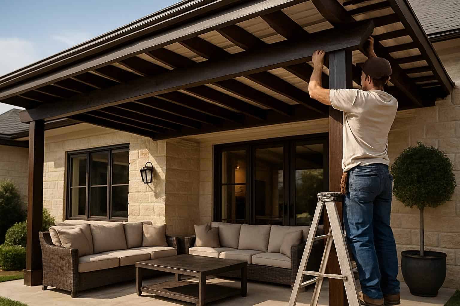 Patio Cover Installation Contractor In Willow City TX Patio Cover Repair Service in Willow City TX