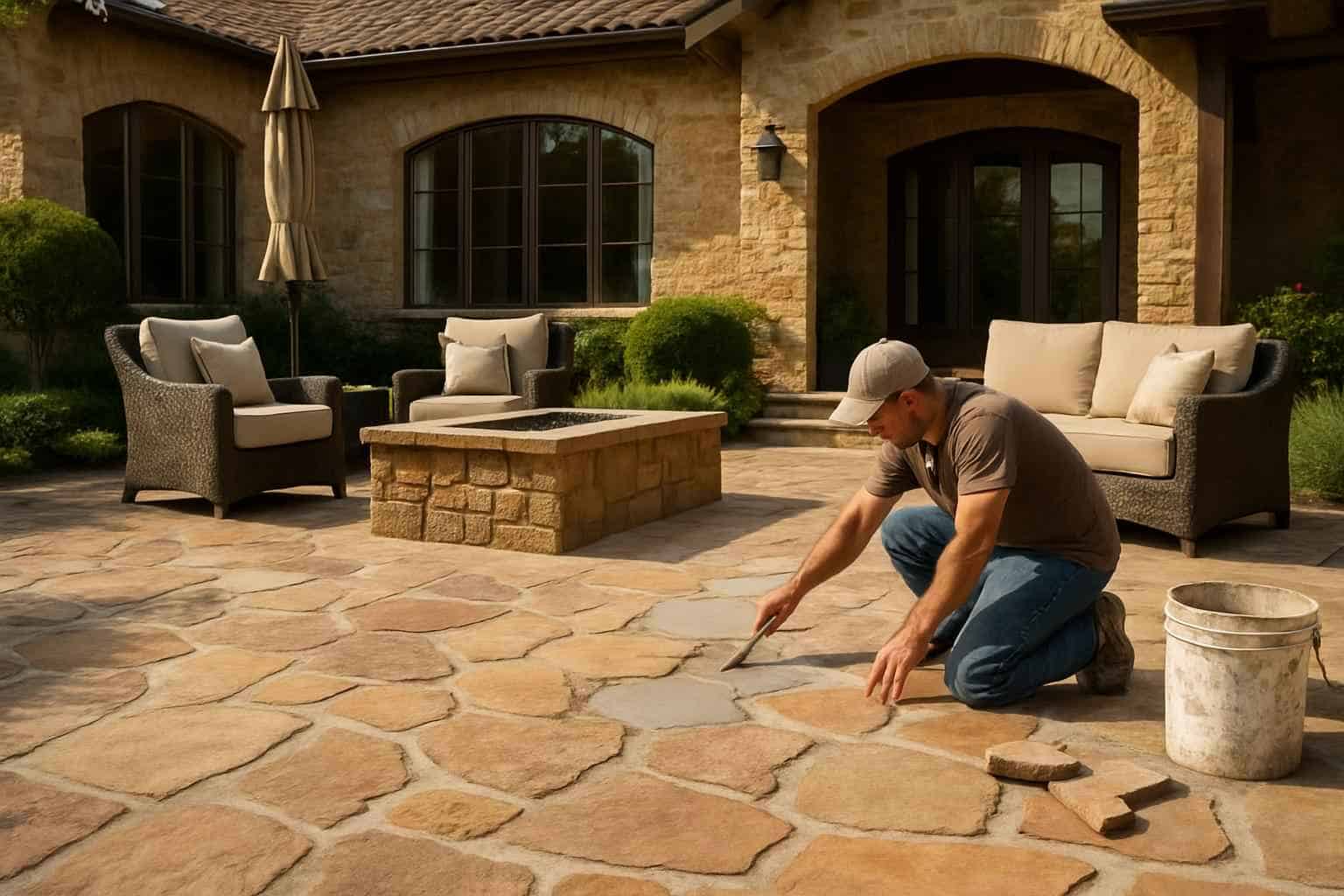 Patio Construction Contractor In Fredericksburg TX Patio Repair Service in Fredericksburg TX