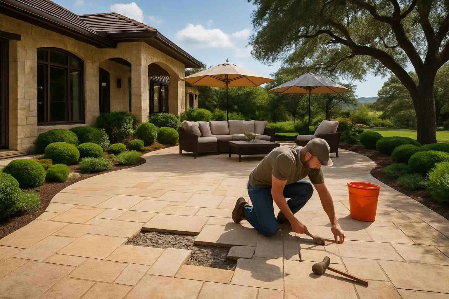 Patio Construction Contractor In Willow City TX Patio Repair Service in Willow City TX